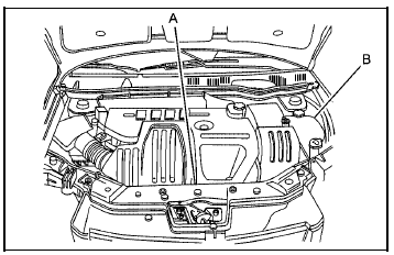 2.2L L4 Engine shown, 2.0L L4 Engine similar