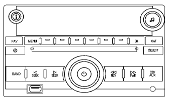 Radio with CD (MP3) and USB Port shown